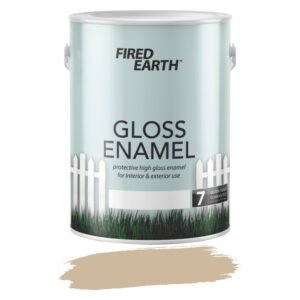 Fired Earth Gloss Enamel Paint Light Stone 5 L — SA Home Builder Store