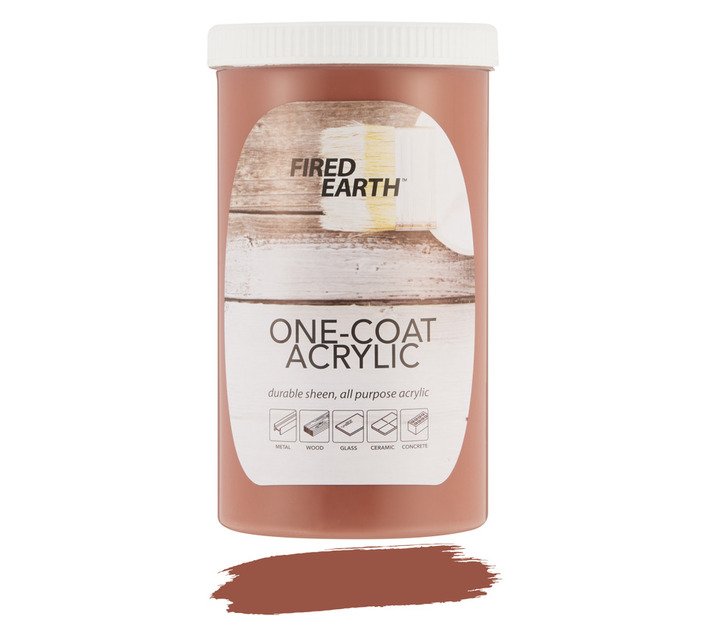Fired Earth One Coat Paint Brick Red 1 L — SA Home Builder Store