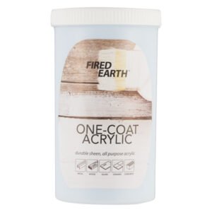 Fired Earth One Coat Paint Light Blue 1 L — SA Home Builder Store