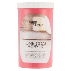Fired Earth One Coat Paint Salmon 1 L — SA Home Builder Store