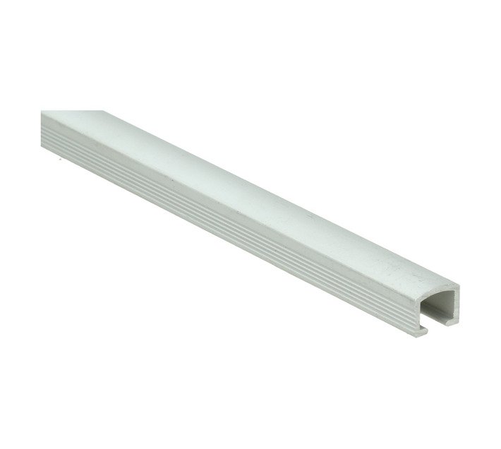 Genesis Flat Line Aluminium Listello Matt Silver 2500 x 10 mm — SA Home Builder Store