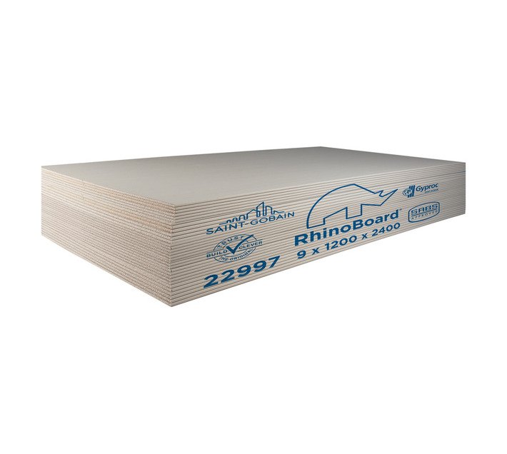 Gyproc Tapered Edge Rhinoboard Ivory 9 x 1200 x 2400 mm — SA Home Builder Store