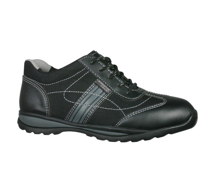 Hi-Tec Interceptor Wanamume Leather Shoe Black Size 6 — SA Home Builder Store