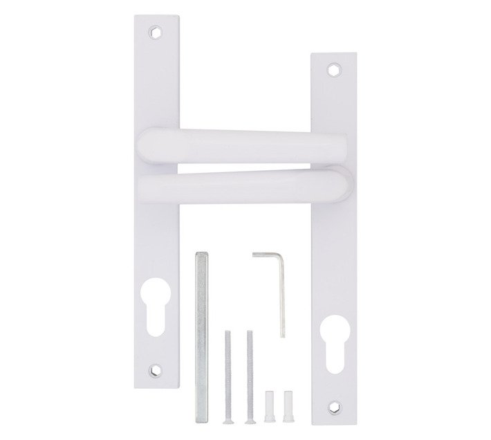 Hillaldam 225786 Slimline Door Handle White 220 mm — SA Home Builder Store