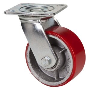 Hillaldam 870185 Polyurethane Plated Castor SP 125 mm — SA Home Builder Store