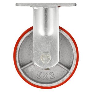 Hillaldam 870190 Polyurethane Plated Castor FP 125 mm — SA Home Builder Store