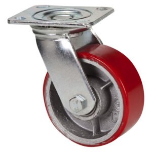 Hillaldam 870200 Nylon Castor Wheel with Brake 125 mm — SA Home Builder Store