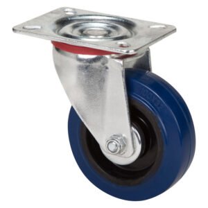 Hillaldam 870245 Super Elastic Swivel Castor Blue 160 mm — SA Home Builder Store