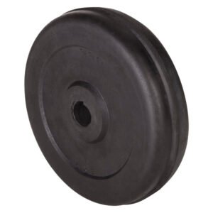 Hillaldam 870258 Soid Rubber Castor Black 200 mm — SA Home Builder Store