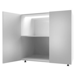 Home and Kitchen BU90 Kitchen Base Unit – White Under-Counter Storage Cupboard – 900 x 560 x 720 mm — SA Home Builder