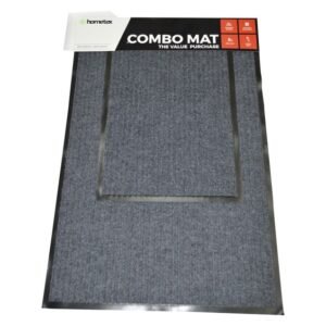 Hometex CMB 60X90 Door Mat Combo Black/Grey/Brown 900 x 600 mm — SA Home Builder Store