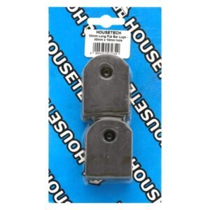 Housetech Long Flat Bar Lugs With 10mm Hole - Grey (50 x 40mm) — SA Home Builder Store