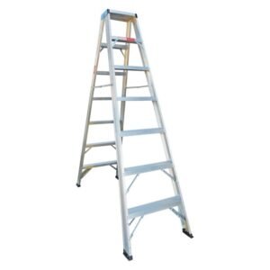 ITC 7-Step Double-Sided Aluminium A-Frame Ladder 2.1 m Standing Height 115 kg Working Load SANS 50131 Compliant