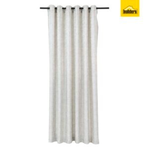 Jacquard Embossed Eyelet Curtain Cream 2500 x 2300 mm — SA Home Builder Store