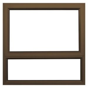 Kayo 28 mm Aluminium Window Bronze 900 x 1200 mm — SA Home Builder Store