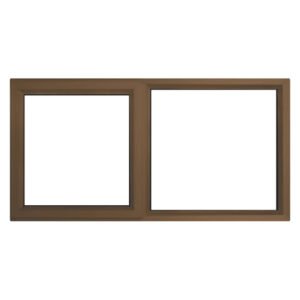 Kayo KPT126LS 28 mm Left Hand Right Hand Fix Aluminium Window Silver 1200 x 600 mm — SA Home Builder Store