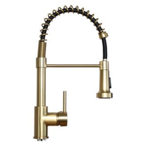 Laveo Isabella Springs Kitchen Mixer Gold — SA Home Builder Store
