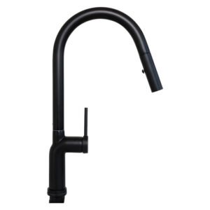 Laveo Karolina Pullout Kitchen Mixer Black — SA Home Builder Store