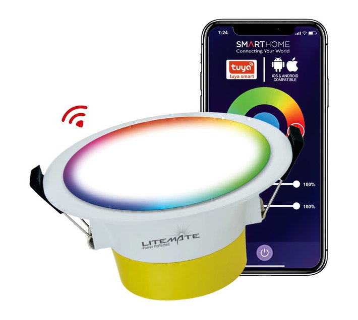 Litemate Wi-Fi Integrated LED Downlight 8 W — SA Home Builder Store
