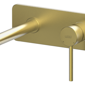 Lusso LSS1014A Reno Concealed Basin Mixer Tap with Spout Brass — SA Home Builder Store