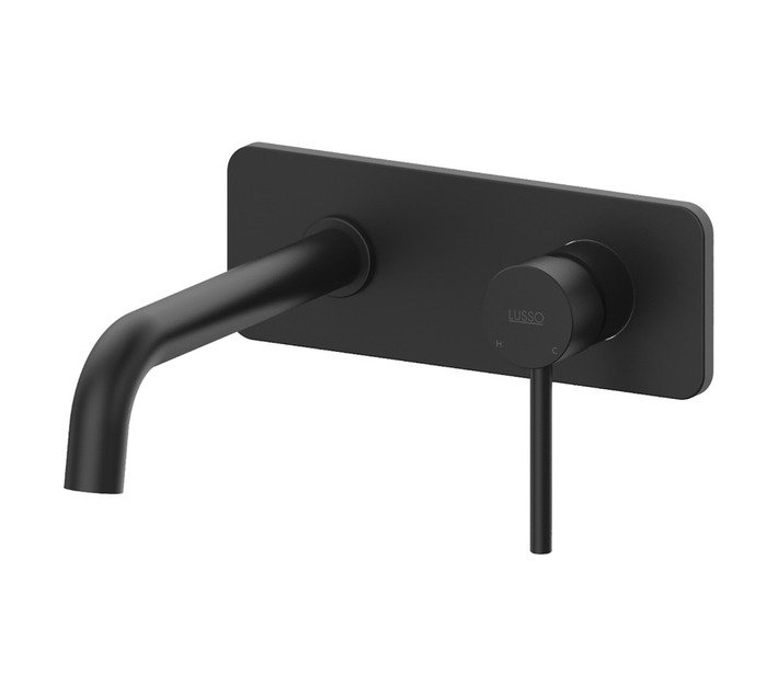 Lusso LSS1014B Reno Concealed Basin Mixer Tap with Spout Black — SA Home Builder Store