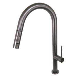 Lusso Reno Pull Out Sink Mixer Gunmetal — SA Home Builder Store