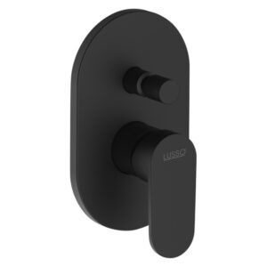 Lusso Roya Concealed Diverter Mixer Tap Black 160 x 180 x 80 mm — SA Home Builder Store