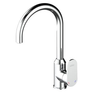 Lusso Roya Deck Mounted Sink Mixer Tap Silver 95 x 195 x 338 mm — SA Home Builder Store