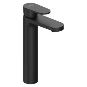 Lusso Roya High Basin Bathroom Mixer Tap Black 190 x 350 x 70 mm — SA Home Builder Store