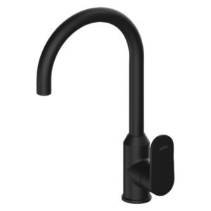 Lusso Roya Single Hole Sink Mixer Tap Black 120 x 300 x 70 mm — SA Home Builder Store