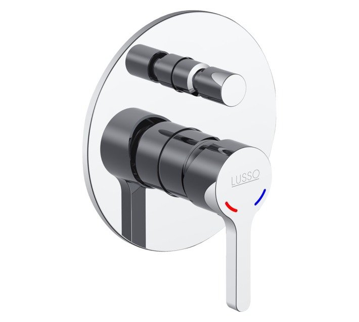Lusso Tronto Concealed Diverter Mixer Tap Silver 150 x 65 x 150 mm — SA Home Builder Store