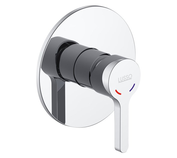 Lusso Tronto Concealed Shower Mixer Tap Silver 130 x 65 x 130 mm — SA Home Builder Store