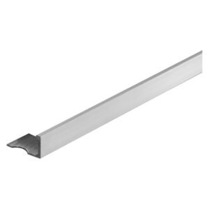 M-Trim Aluminium Straight Edge Trim Silver 2500 x 12 mm — SA Home Builder Store