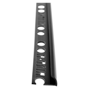 M-Trim PVC Round Edge Trim Black 2500 x 9 mm — SA Home Builder Store