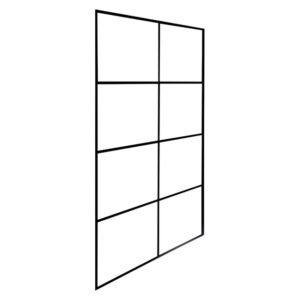 MacNeil Aquador 8 Panel Everest Shower Screen - Black (2000 x 1200 x 2000mm) — SA Home Builder Store