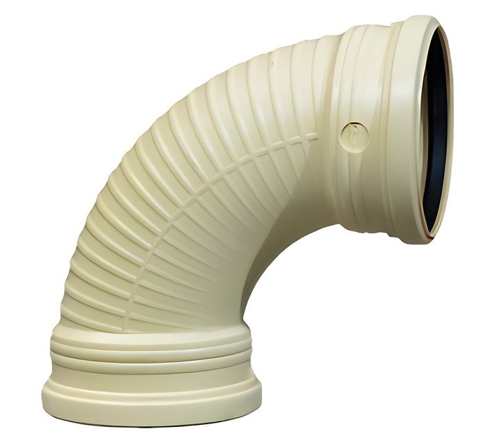 Macneil Under Ground 90 Degree Plain Bend 110 mm — SA Home Builder Store