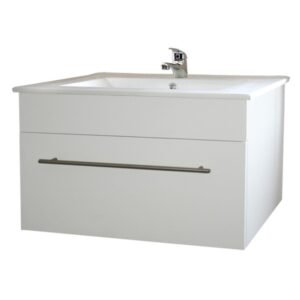 Marlene 1 Draw Vanity Cabinet White 750 mm — SA Home Builder Store