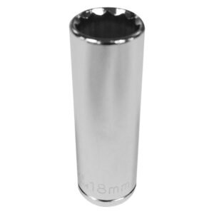Mastercraft D/Wall Socket 1/2 Inch Dr 12 Pt Chrome 18 mm — SA Home Builder Store