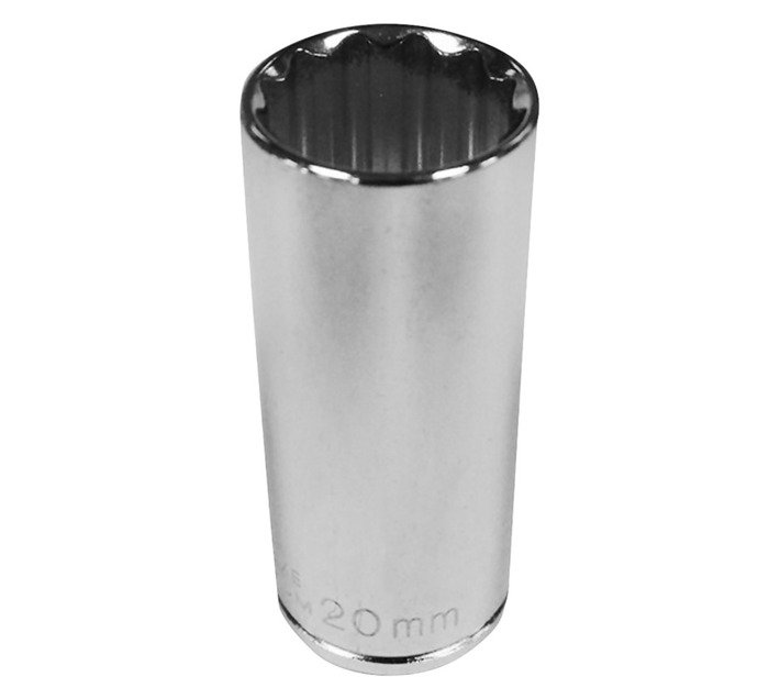 Mastercraft D/Wall Socket 3/8 Inch Dr 12 Pt Chrome 20 mm — SA Home Builder Store