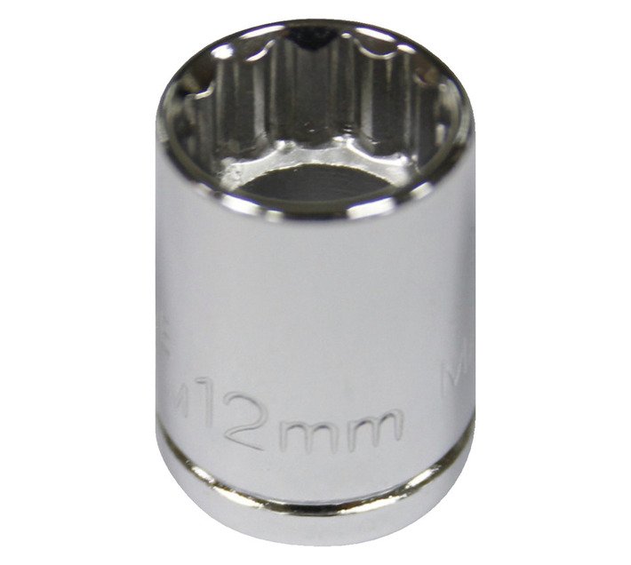 Mastercraft Shallow Socket 3/8 Inch Dr 12 mm — SA Home Builder Store