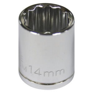 Mastercraft Shallow Socket 3/8 Inch Dr 14 mm — SA Home Builder Store