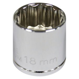 Mastercraft Shallow Socket 3/8 Inch Dr 18 mm — SA Home Builder Store