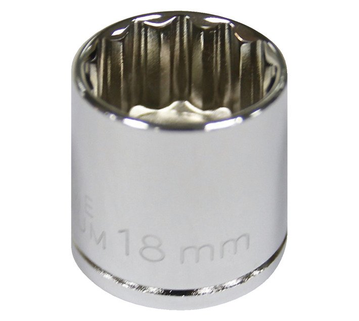 Mastercraft Shallow Socket 3/8 Inch Dr 18 mm — SA Home Builder Store