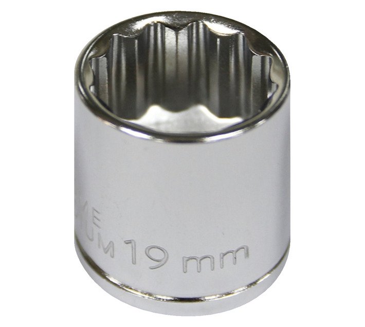 Mastercraft Shallow Socket 3/8 Inch Dr 19 mm — SA Home Builder Store