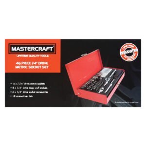 Mastercraft Socket Set 46 Piece — SA Home Builder Store