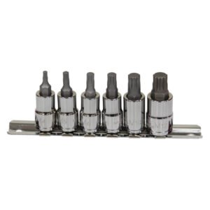 Mastercraft Spline Bit Socket Set 6 Piece — SA Home Builder Store