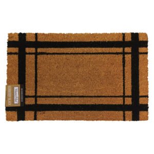 MASTERMAT COIR DOORMAT W, BURBERRY BLACK — SA Home Builder Store