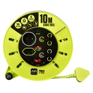 Masterplug Pro-XT 4 Socket 16A Reel with Switch 10 m — SA Home Builder Store