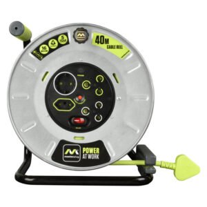 Masterplug Pro-XT 4 Socket 16A Reel with Switch 40 m — SA Home Builder Store