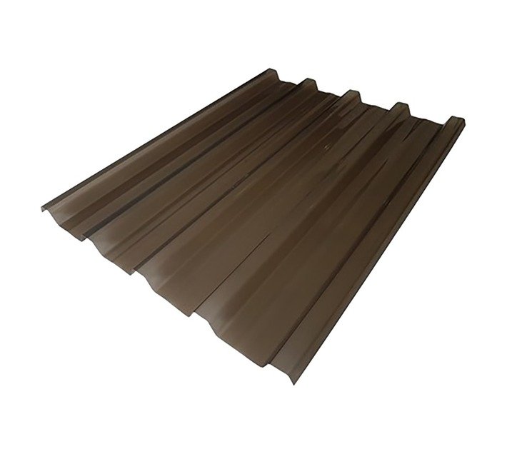 Natralite IBR Polycarb Sheet Bronze 2400 mm — SA Home Builder Store